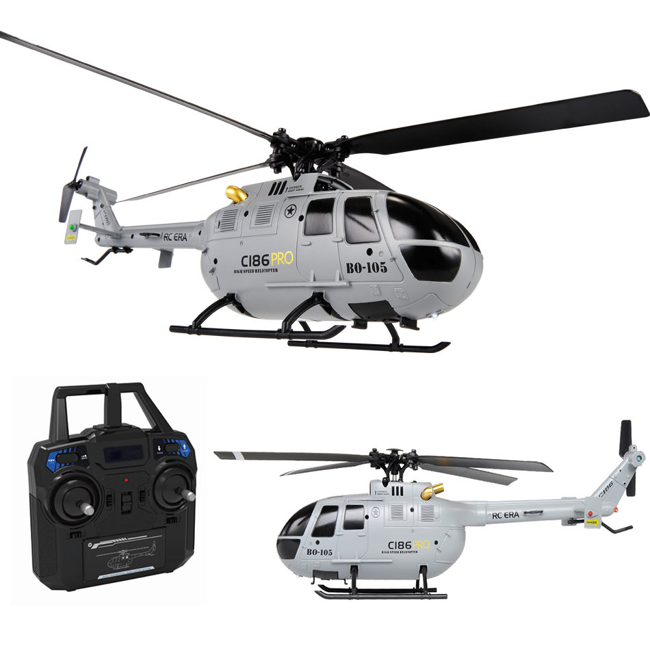 Rc Helicopter Nitro - C186 Pro B105 2.4G RTF RC