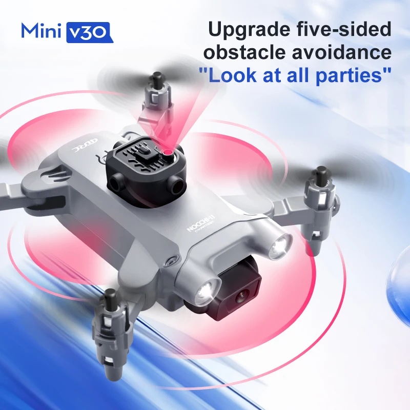 Mini V30 WiFi  With 4K HD Dual - đánh giá và giá Rc Helicopter Electric