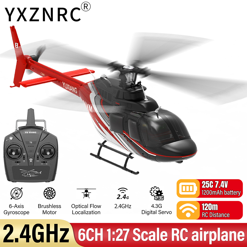 YU XIANG RC Airplane 2.4G 6CH  - đánh giá và giá Rc Helicopter Large