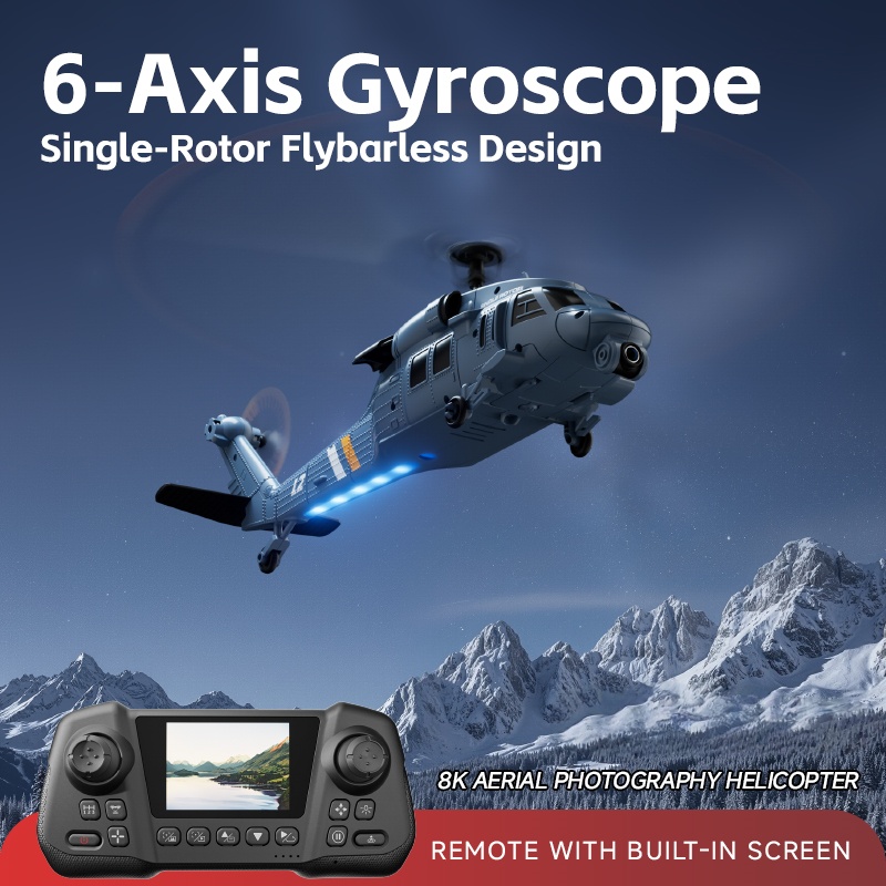 8K Flybarless Optical Flow Hov - đánh giá và giá Rc Helicopter Nitro