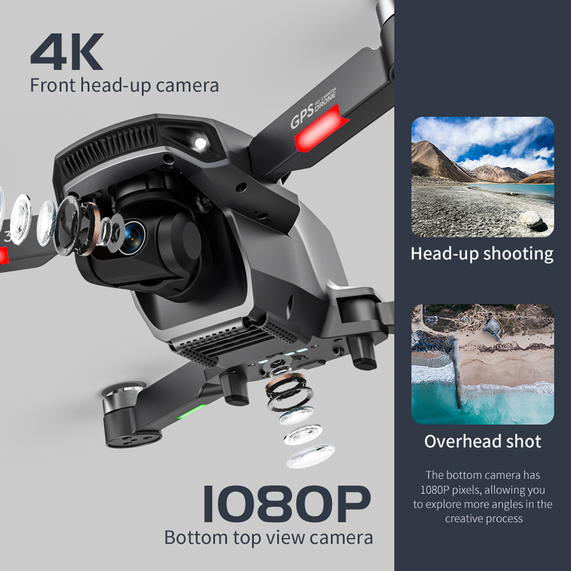 L106 Pro 3 Drone 5G WIFI FPV F - đánh giá và giá Rc Helicopter Electric