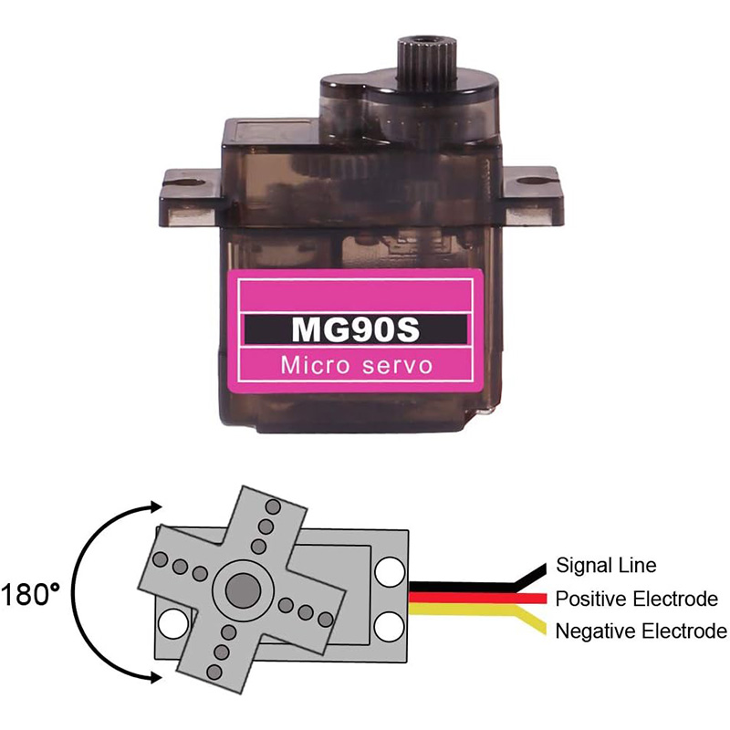 MG90S Servo 5/10/20/40Pcs All  - đánh giá và giá Rc Helicopter Servo