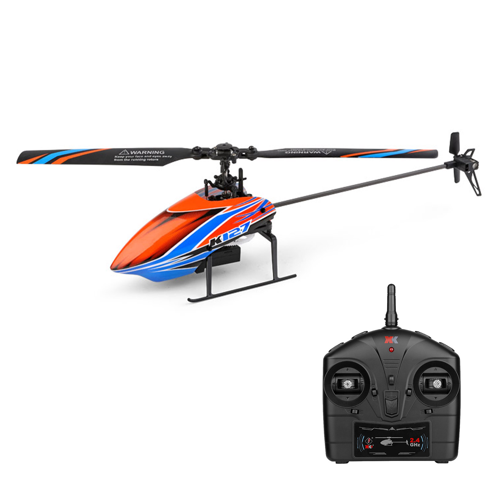 WLtoys XK K127 4CH Gyro 6 Trục - đánh giá và giá Rc Helicopter Nitro